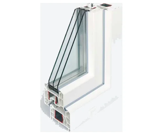 Срез профиля REHAU Intelio 80 Срез профиля REHAU Intelio 80
