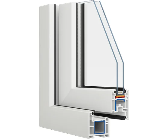 Срез профиля VEKA EuroLine