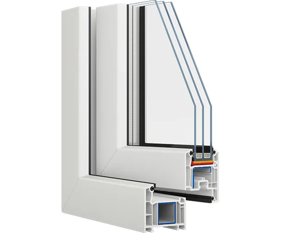 Срез профиля VEKA Softline 70