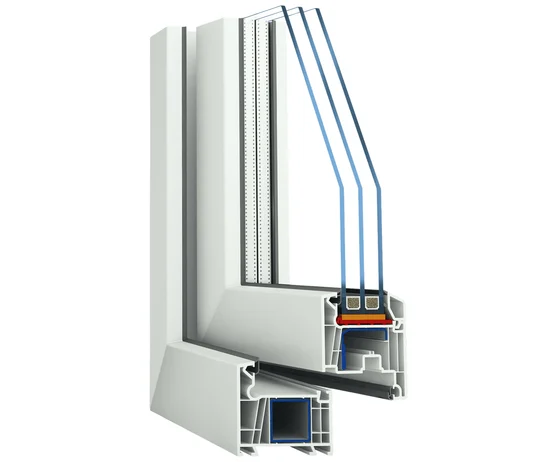 Срез профиля VEKA WHS 72
